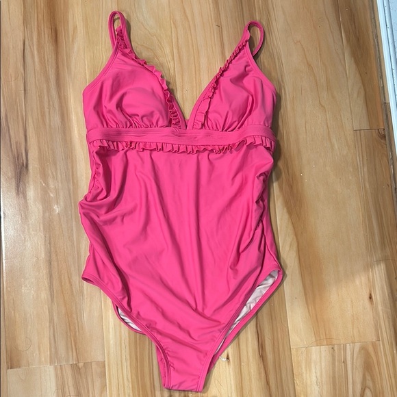 Maternity One Piece Swimsuit - Picture 1 of 6
